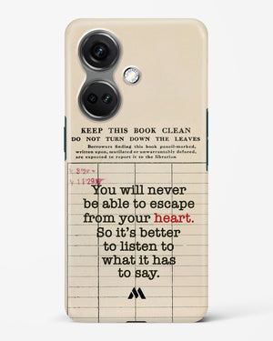 Listen to your Heart Hard Case Phone Cover (OnePlus)