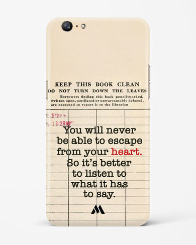 Listen to your Heart Hard Case Phone Cover (Oppo)