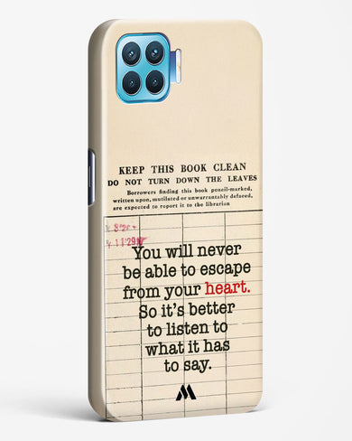 Listen to your Heart Hard Case Phone Cover (Oppo)