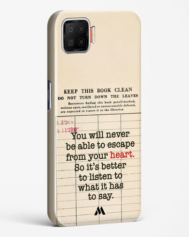 Listen to your Heart Hard Case Phone Cover (Oppo)