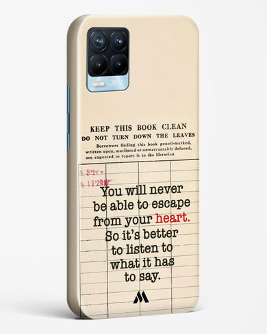 Listen to your Heart Hard Case Phone Cover (Realme)