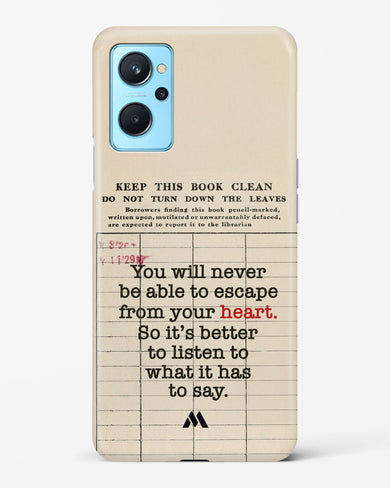 Listen to your Heart Hard Case Phone Cover (Realme)