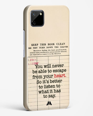Listen to your Heart Hard Case Phone Cover (Realme)