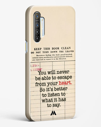 Listen to your Heart Hard Case Phone Cover (Realme)