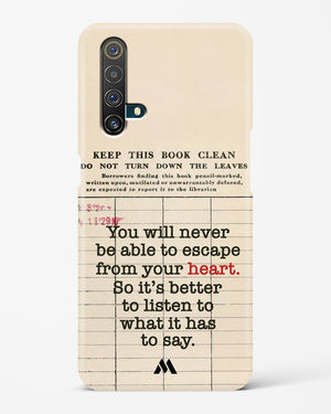 Listen to your Heart Hard Case Phone Cover (Realme)