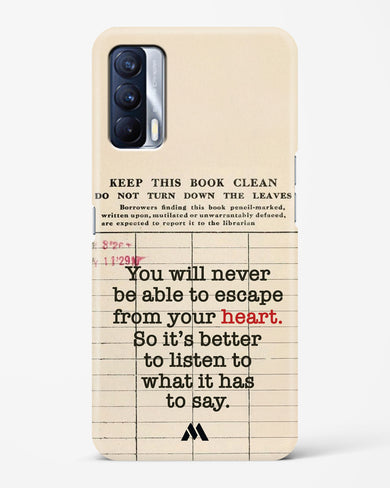 Listen to your Heart Hard Case Phone Cover (Realme)