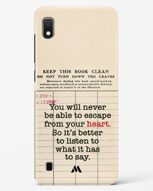 Listen to your Heart Hard Case Phone Cover (Samsung)