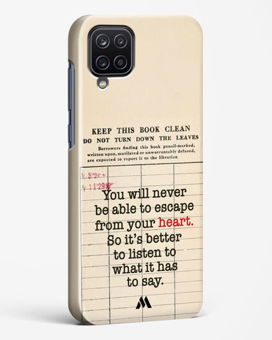 Listen to your Heart Hard Case Phone Cover (Samsung)