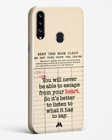 Listen to your Heart Hard Case Phone Cover (Samsung)