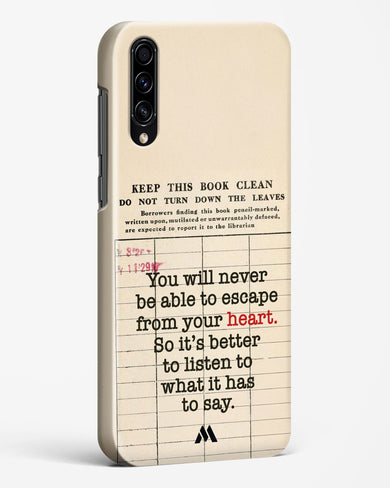 Listen to your Heart Hard Case Phone Cover (Samsung)