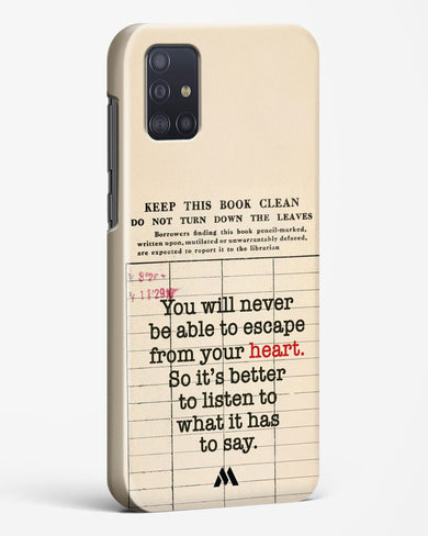 Listen to your Heart Hard Case Phone Cover (Samsung)