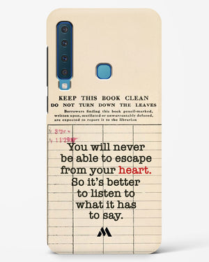 Listen to your Heart Hard Case Phone Cover (Samsung)