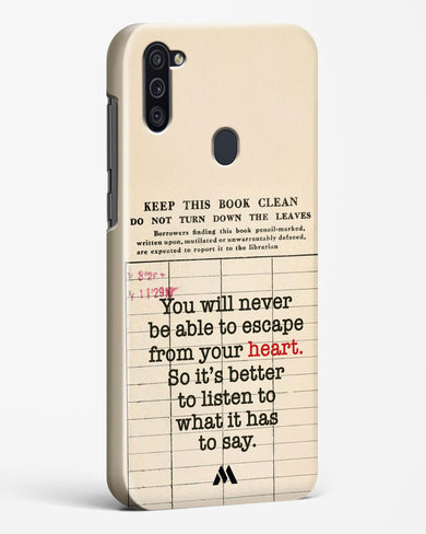 Listen to your Heart Hard Case Phone Cover (Samsung)