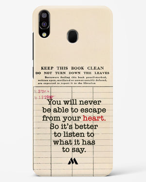Listen to your Heart Hard Case Phone Cover (Samsung)