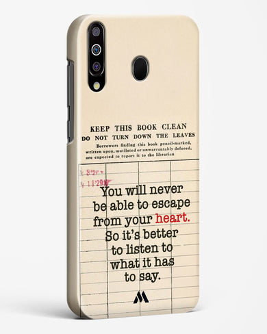 Listen to your Heart Hard Case Phone Cover (Samsung)