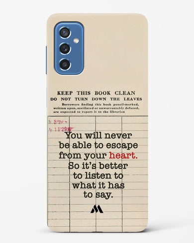 Listen to your Heart Hard Case Phone Cover (Samsung)