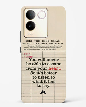 Listen to your Heart Hard Case Phone Cover (Vivo)