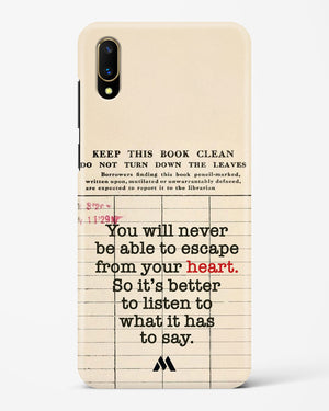 Listen to your Heart Hard Case Phone Cover (Vivo)