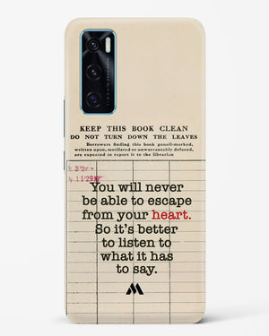 Listen to your Heart Hard Case Phone Cover (Vivo)