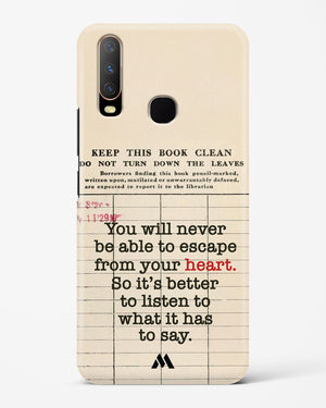 Listen to your Heart Hard Case Phone Cover (Vivo)