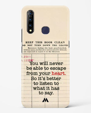 Listen to your Heart Hard Case Phone Cover (Vivo)