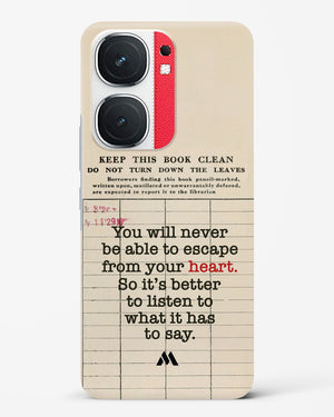 Listen to your Heart Hard Case Phone Cover (Vivo)