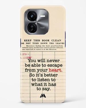 Listen to your Heart Hard Case Phone Cover (Vivo)