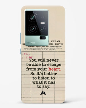 Listen to your Heart Hard Case Phone Cover (Vivo)