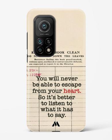 Listen to your Heart Hard Case Phone Cover (Xiaomi)
