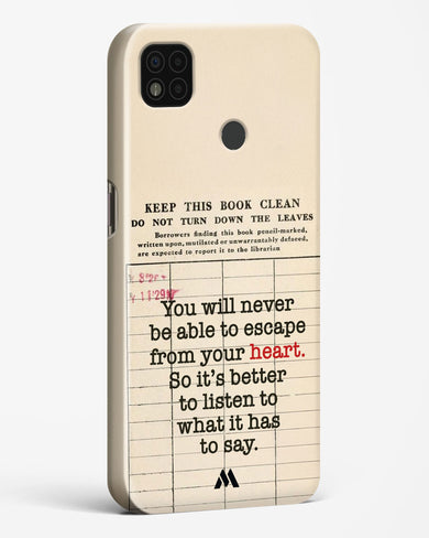 Listen to your Heart Hard Case Phone Cover (Xiaomi)