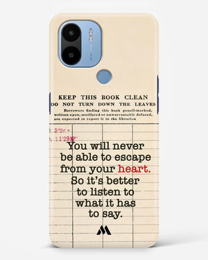 Listen to your Heart Hard Case Phone Cover (Xiaomi)