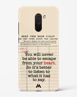 Listen to your Heart Hard Case Phone Cover (Xiaomi)