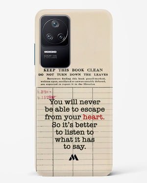 Listen to your Heart Hard Case Phone Cover (Xiaomi)