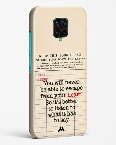 Listen to your Heart Hard Case Phone Cover (Xiaomi)
