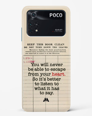 Listen to your Heart Hard Case Phone Cover (Xiaomi)