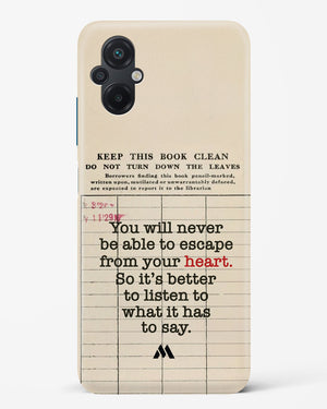 Listen to your Heart Hard Case Phone Cover (Xiaomi)