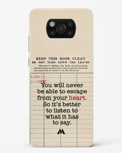 Listen to your Heart Hard Case Phone Cover (Xiaomi)