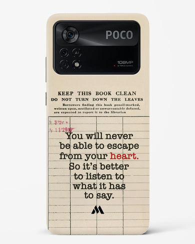 Listen to your Heart Hard Case Phone Cover (Xiaomi)