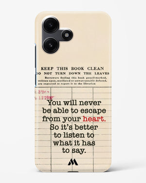 Listen to your Heart Hard Case Phone Cover (Xiaomi)