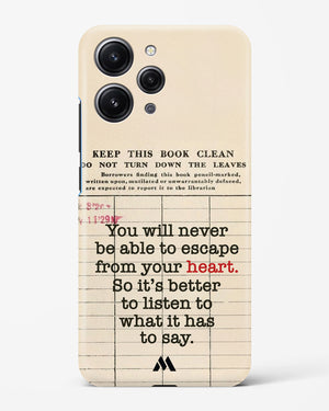 Listen to your Heart Hard Case Phone Cover (Xiaomi)