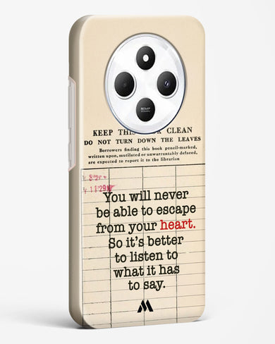 Listen to your Heart Hard Case Phone Cover (Xiaomi)