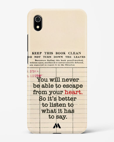 Listen to your Heart Hard Case Phone Cover (Xiaomi)
