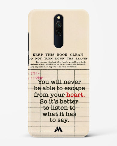 Listen to your Heart Hard Case Phone Cover (Xiaomi)