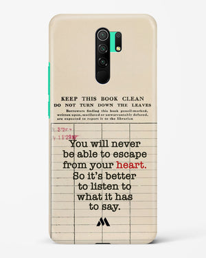 Listen to your Heart Hard Case Phone Cover (Xiaomi)