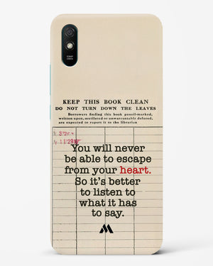 Listen to your Heart Hard Case Phone Cover (Xiaomi)
