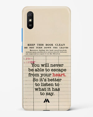 Listen to your Heart Hard Case Phone Cover (Xiaomi)
