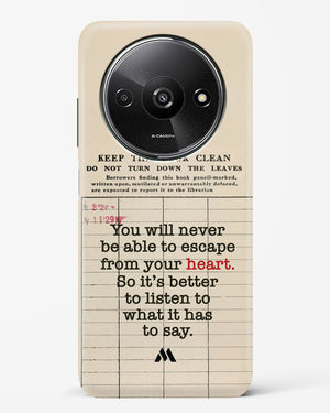 Listen to your Heart Hard Case Phone Cover (Xiaomi)