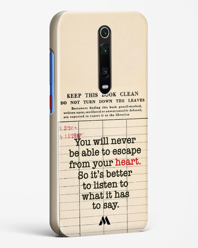 Listen to your Heart Hard Case Phone Cover (Xiaomi)