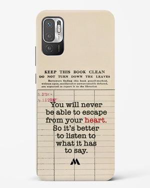 Listen to your Heart Hard Case Phone Cover (Xiaomi)