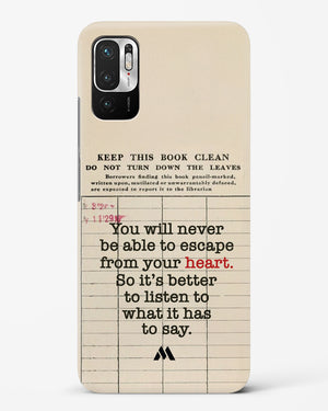 Listen to your Heart Hard Case Phone Cover (Xiaomi)